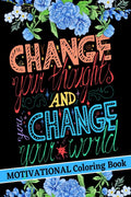 Motivational Coloring Book : Amazing Good Vibes Coloring Book With Positive Affirmations For Self Confidence And Relaxation | Ad