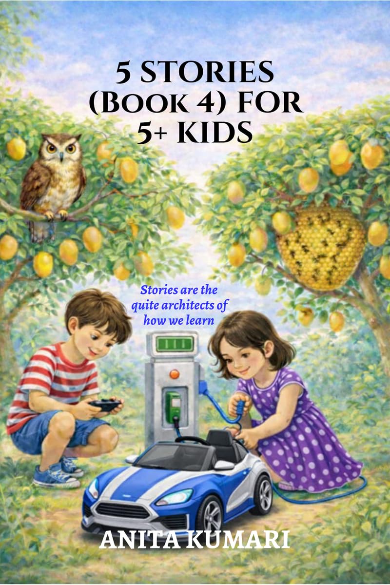 5 STORIES (Book 4) FOR 5+ KIDS: Stories are the quiet architects of how we learn