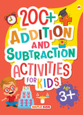 Math Activity Book for Kids  200+ Addition and Subtraction for Age 3+ Years  Counting  Activities for Nursery, PreSchool Chi