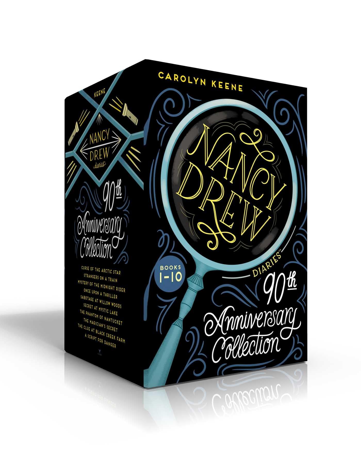 Nancy Drew Diaries 90th Anniversary Collection (Boxed Set): Curse of the Arctic Star; Strangers on a Train; Mystery of the Midni