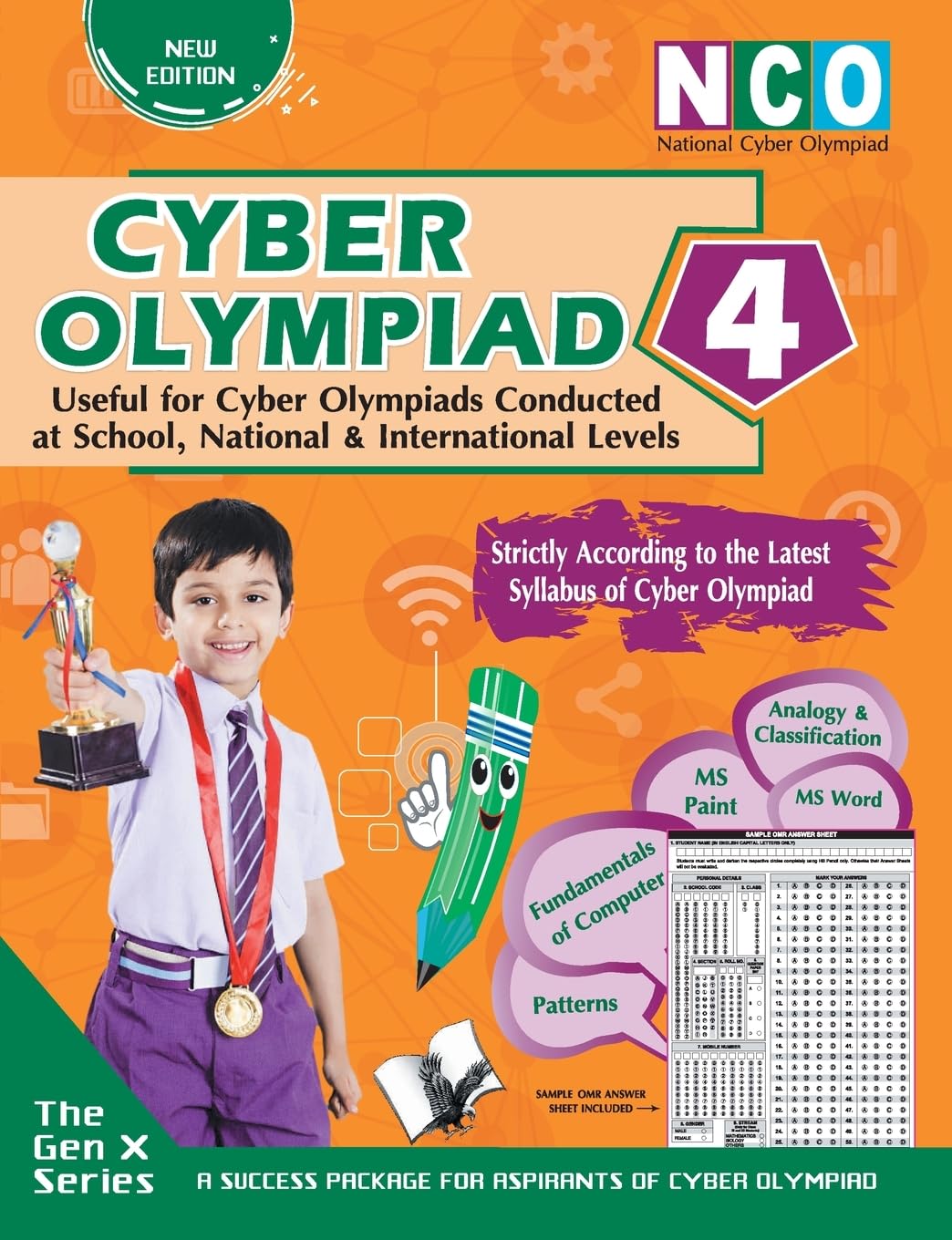 National Cyber Olympiad  Class 4 (With OMR Sheets)