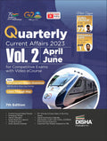 Quarterly Current Affairs 2023 Vol. 2 Competitive Exams With Video Ecourse 7Th Edition | General Knowledge With Pyqs | Upsc, Sta