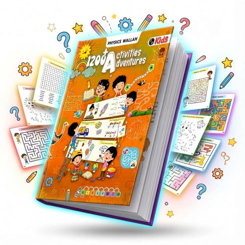 1200+ Adventure Activities Book For Kids, Theme Based Activity Book With 500+ Free Printable Worksheets & Parenting Tips, Brain 