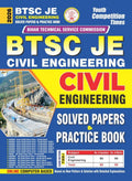 BTSC JE Civil Engineering Solved & Practice Book 2026 English Medium