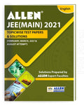 Jee Main 2021 Topicwise Test Papers With Solutions In English (FebAug Attempt) | Past Year Papers By Allen
