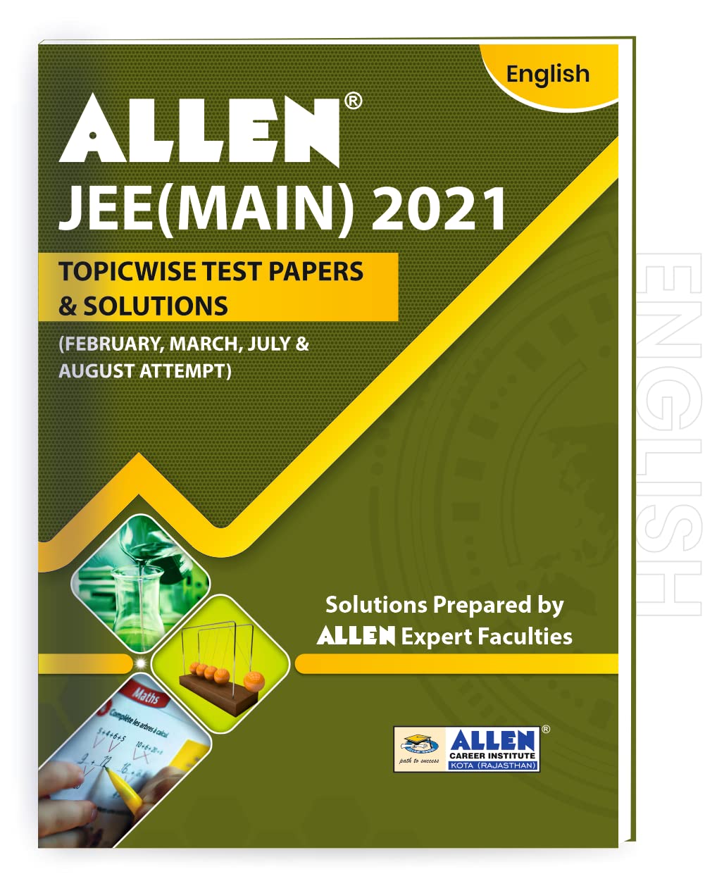 Jee Main 2021 Topicwise Test Papers With Solutions In English (FebAug Attempt) | Past Year Papers By Allen