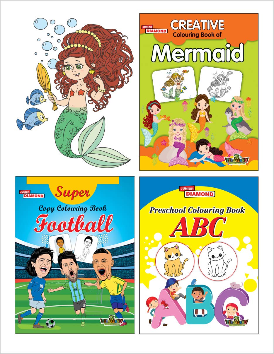 Creative Colouring Book (Set Of 3 Books) 4