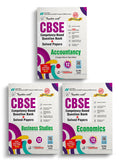 Together with Combo of CBSE Question Bank Class 12 Accounts, Business Studies & Economics 202627| Commerce Combo of 3 Books wit