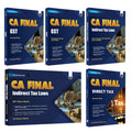 PW CA Final Group 2 Combo Set of 5 BooksIndirect Tax Laws GST Concept, Customs, IDT Chart, One Concept, One Question (OCOQ) Q&A