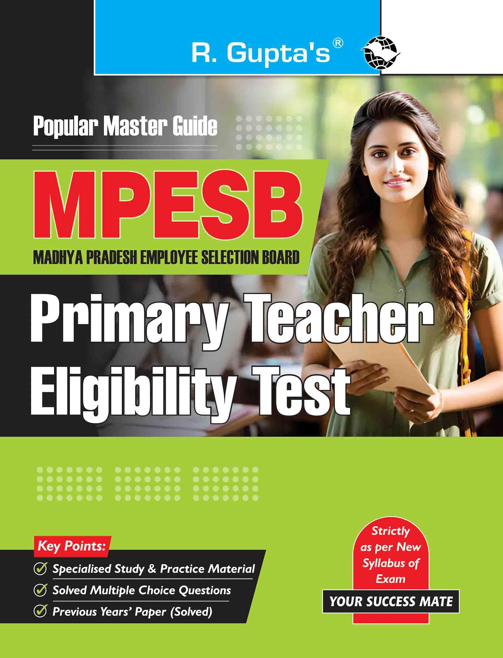 Madhya Pradesh  Primary Teacher Eligibility Test Guide