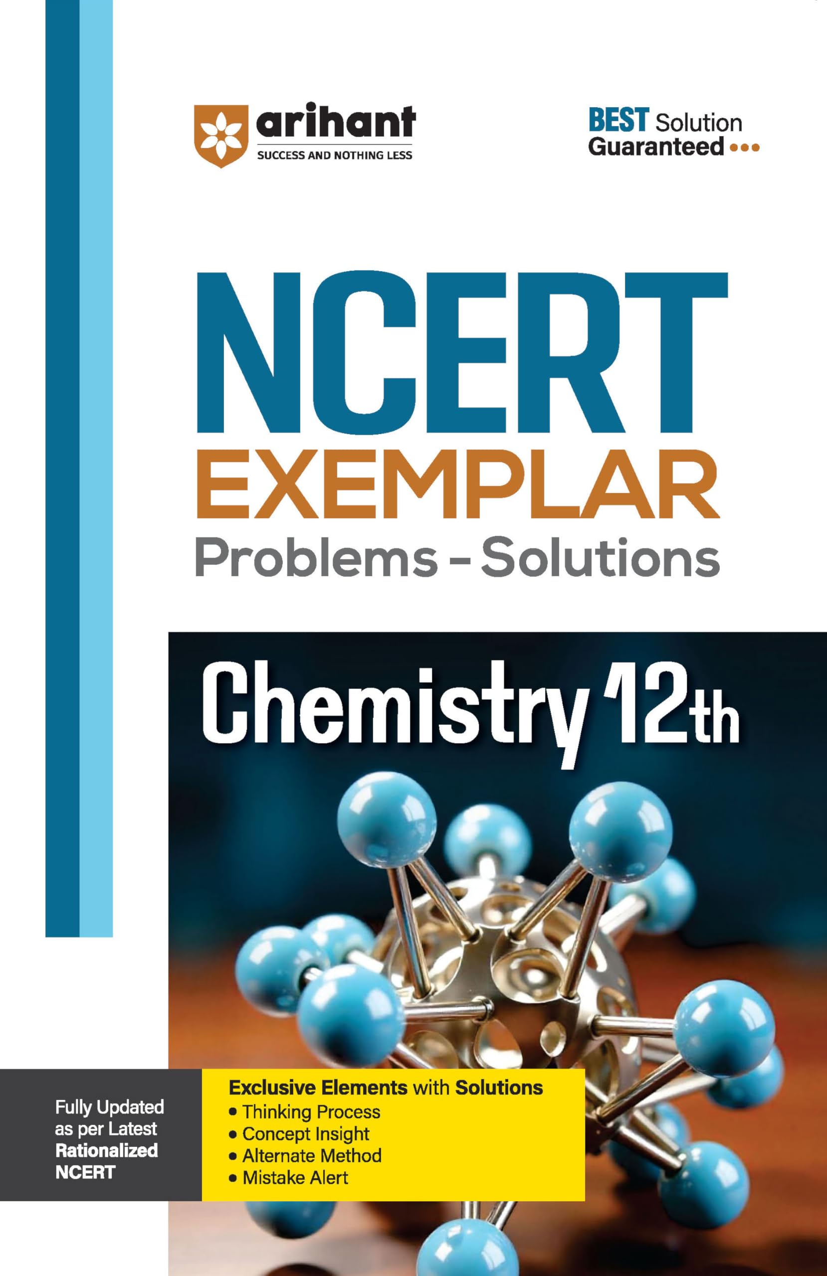 Arihant Ncert Exemplar Chemistry 12Th Latest Rationalized Edition | Problems & Solutions With Exclusive Elements | Thinking Proc