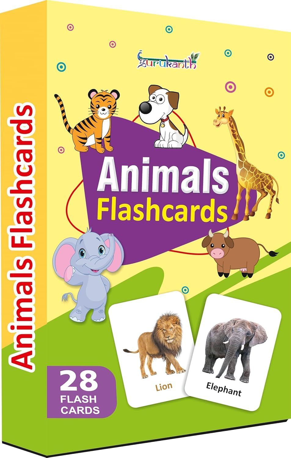 Animals Flash Cards For Kids