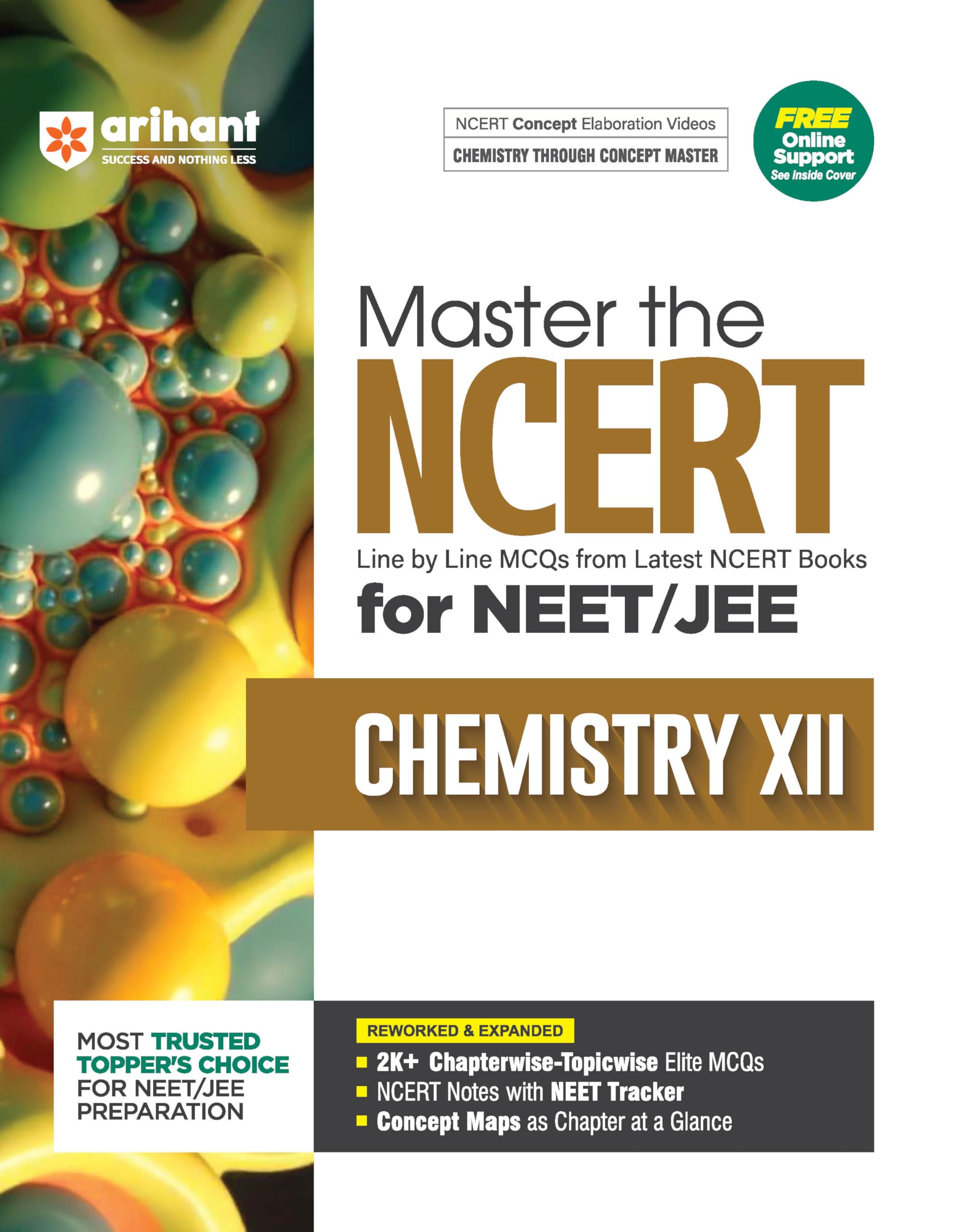 (Old Edition) Arihant Master the NCERT Chemistry Class 12 for NEET/JEE 2026