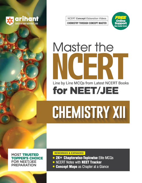 (Old Edition) Arihant Master the NCERT Chemistry Class 12 for NEET/JEE 2026