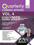 Quarterly Current Affairs Vol. 4  October To December 2020 For Competitive Exams