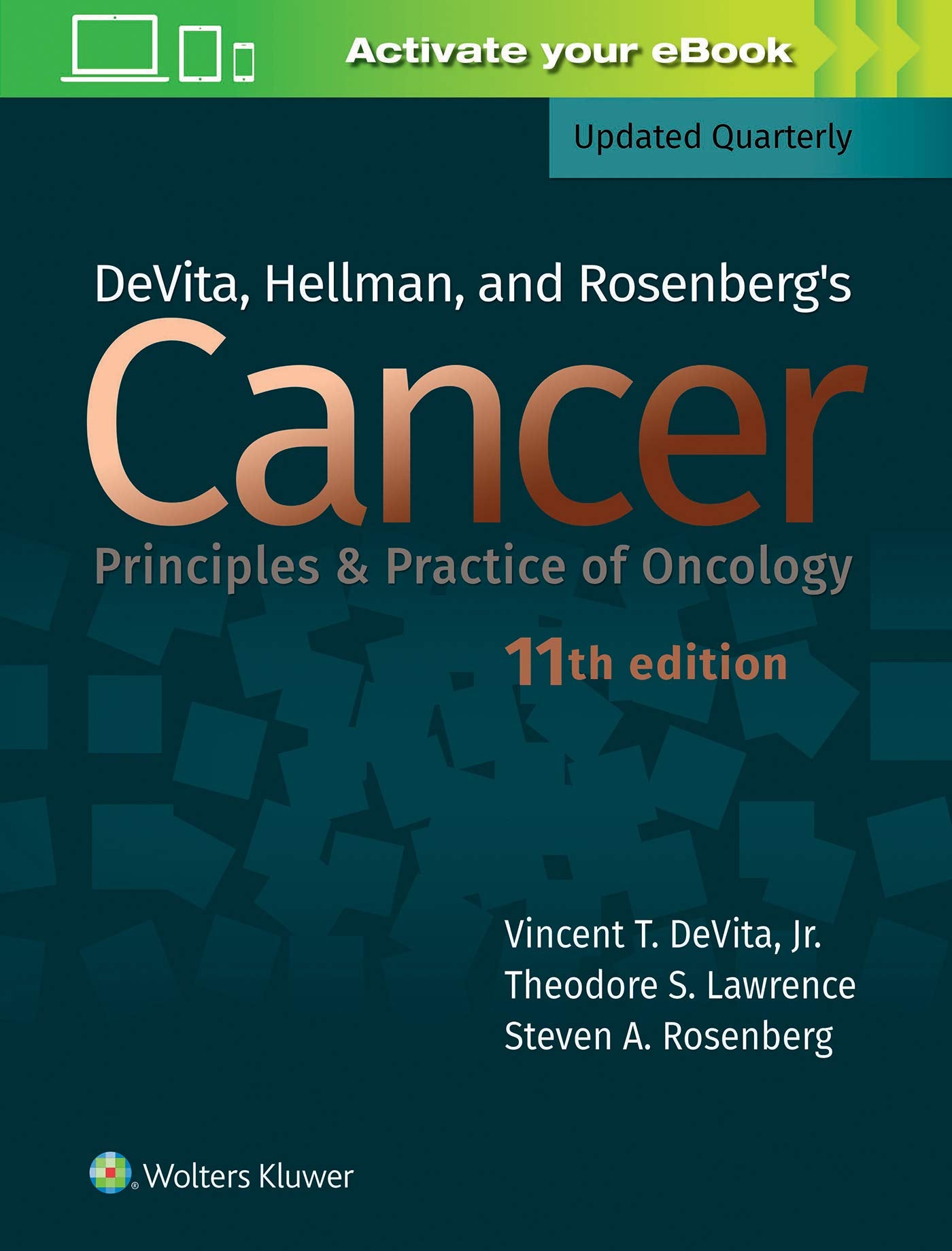 DeVita, Hellman, and Rosenbergs Cancer: Principles & Practice of Oncology (Cancer Principles and Practice of Oncology)