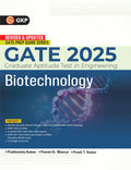 Gkp Gate 2025 : Biotechnology  Guide (Includes Solved Paper 20202024 & 3 Mock Tests)