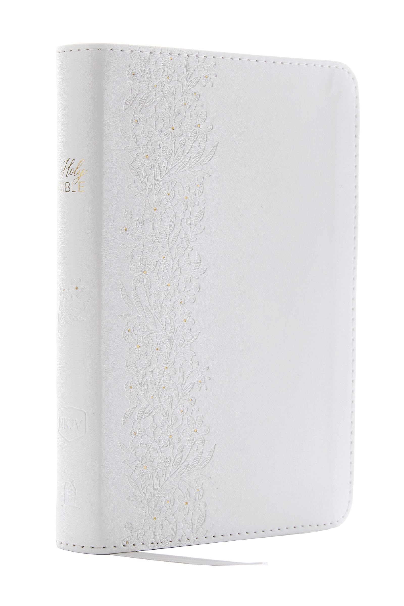 NKJV, Brides Bible, Leathersoft, White, Red Letter, Comfort Print: Holy Bible, New King James Version