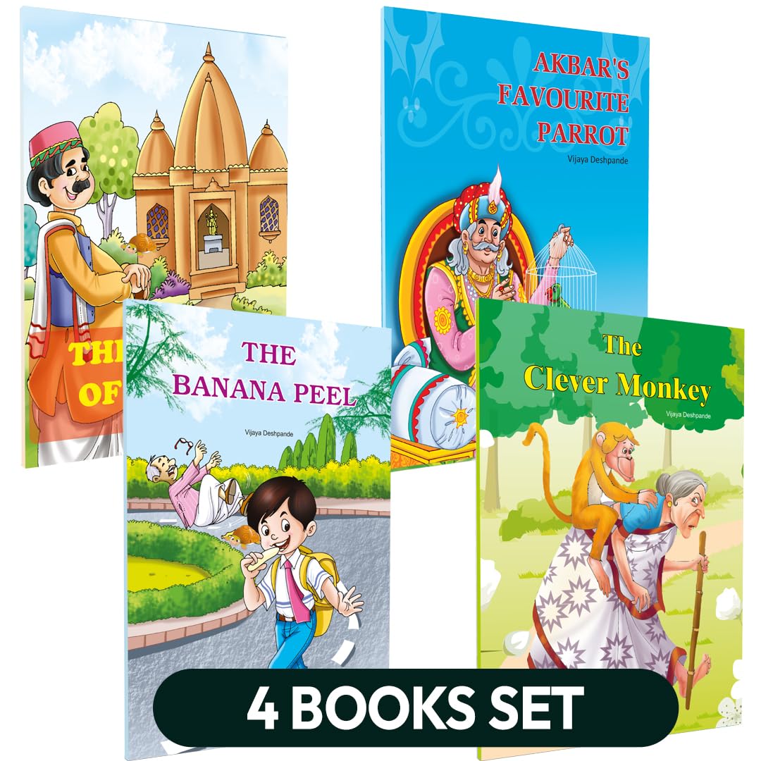Kids Story Books For 3 To 5 Years Old | Indian Traditional Moral Story Book For 3 Year Old Children | My First Library Box Set |