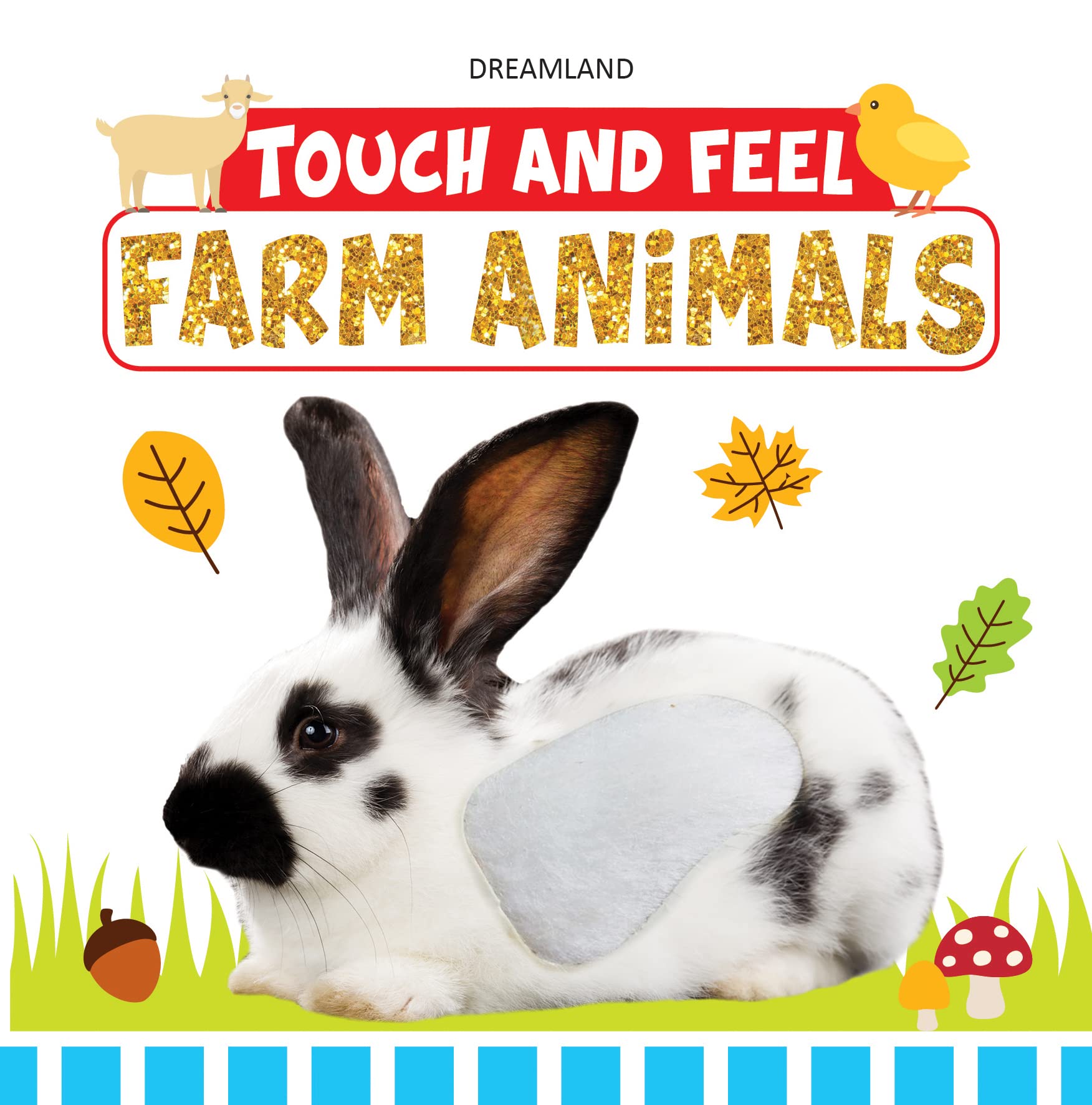 Touch and Feel  Farm Animals Book for Babies Ages 13 | Interactive Early Learning with Textures, Vibrant Illustrations & Senso