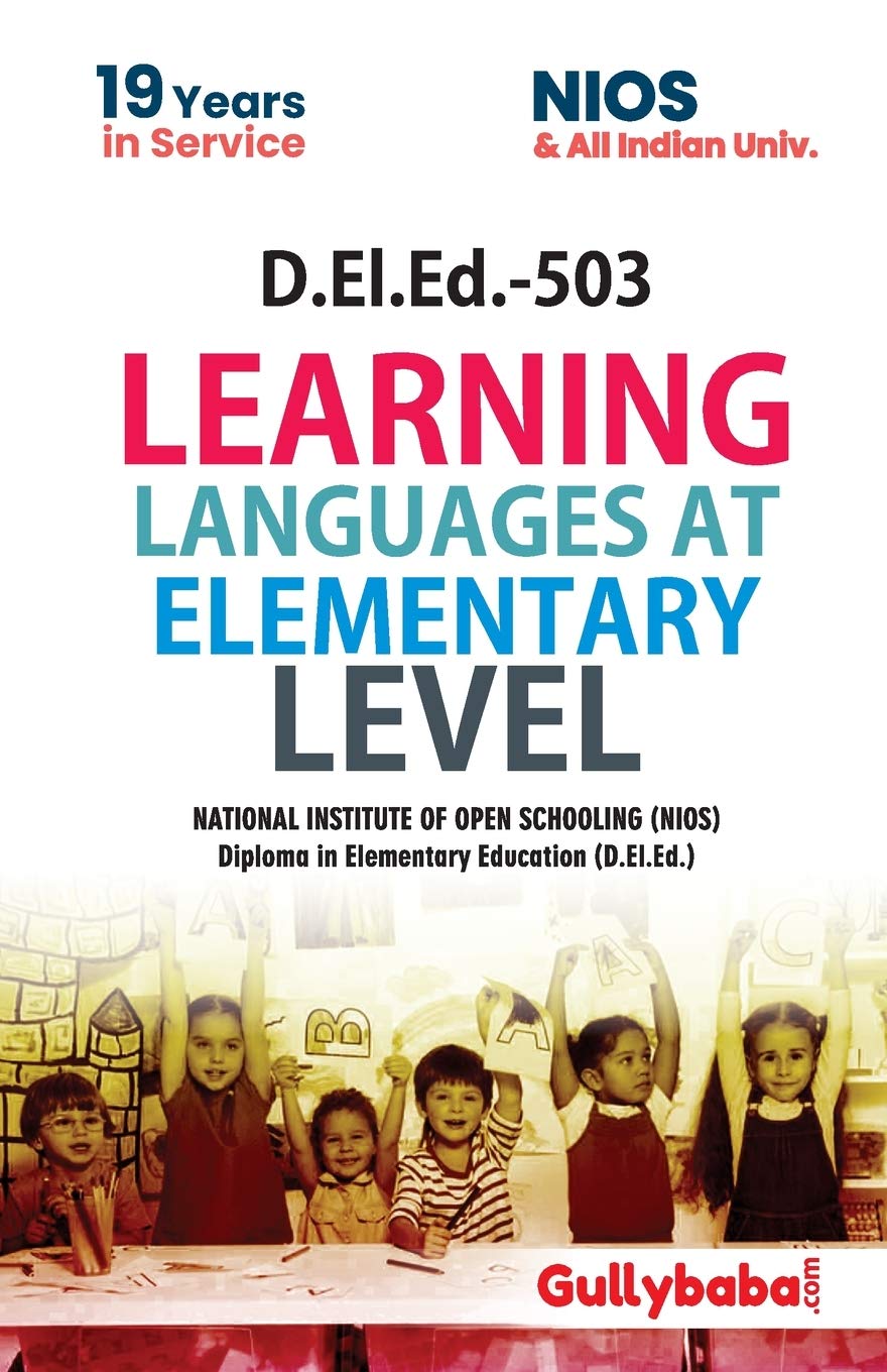 D.El.Ed.503 Learning Languages at Elementary Level in English Medium