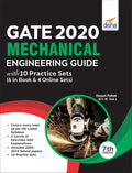 Gate 2020 Mechanical Engineering Guide With 10 Practice Sets (6 In Book + 4 Online) 7Th Edition