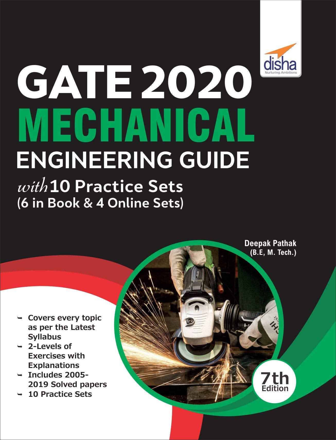 Gate 2020 Mechanical Engineering Guide With 10 Practice Sets (6 In Book + 4 Online) 7Th Edition