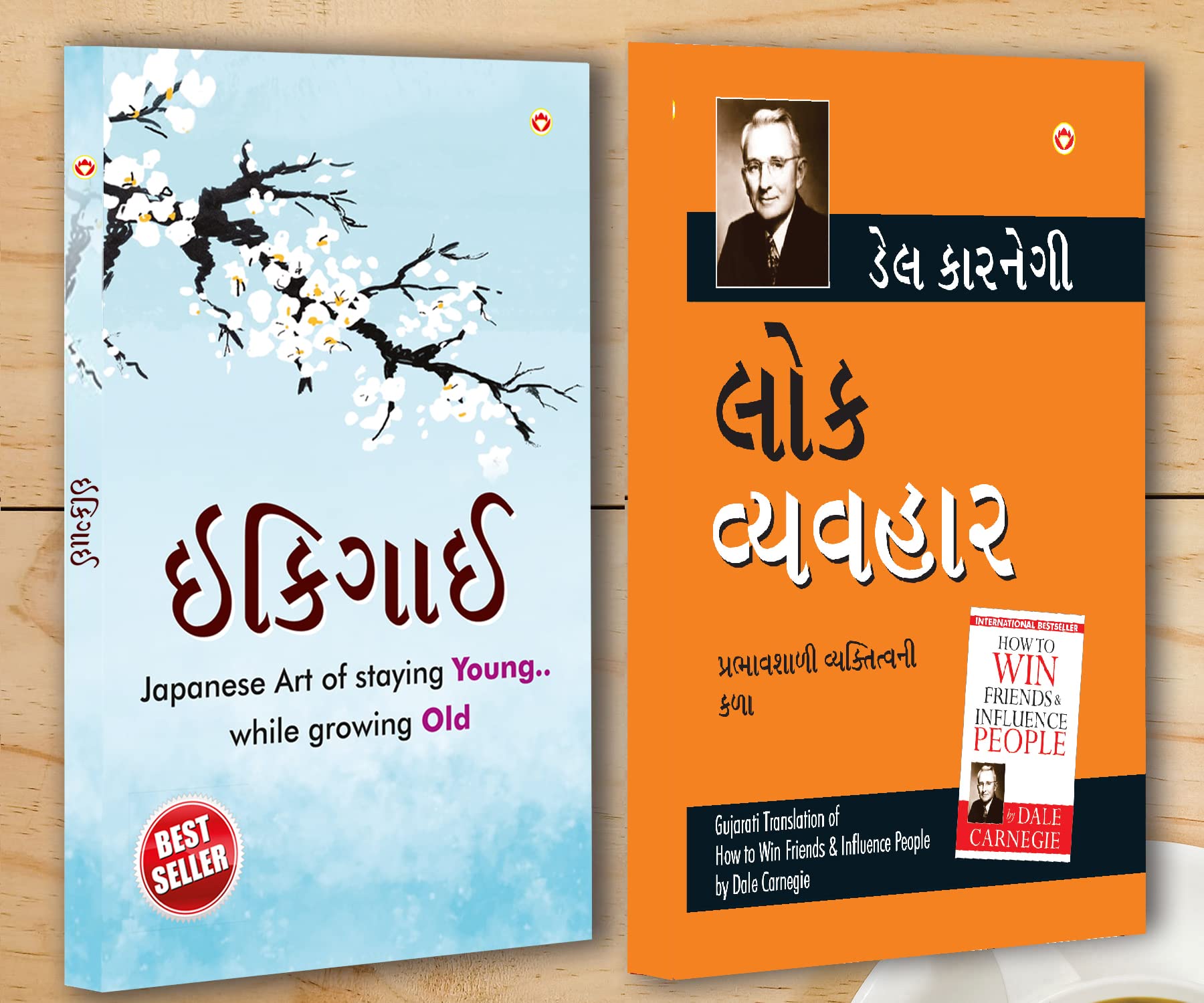 Best Inspirational Books in Gujarati  Ikigai + How to Win Friends & Influence People