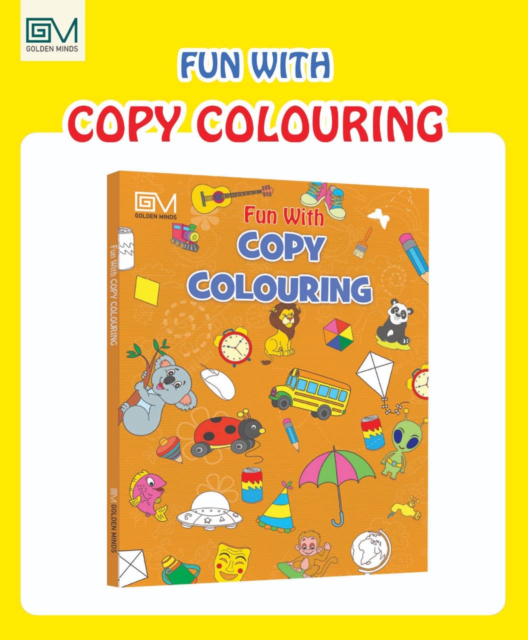 Fun With Copy Colouring  Yellow