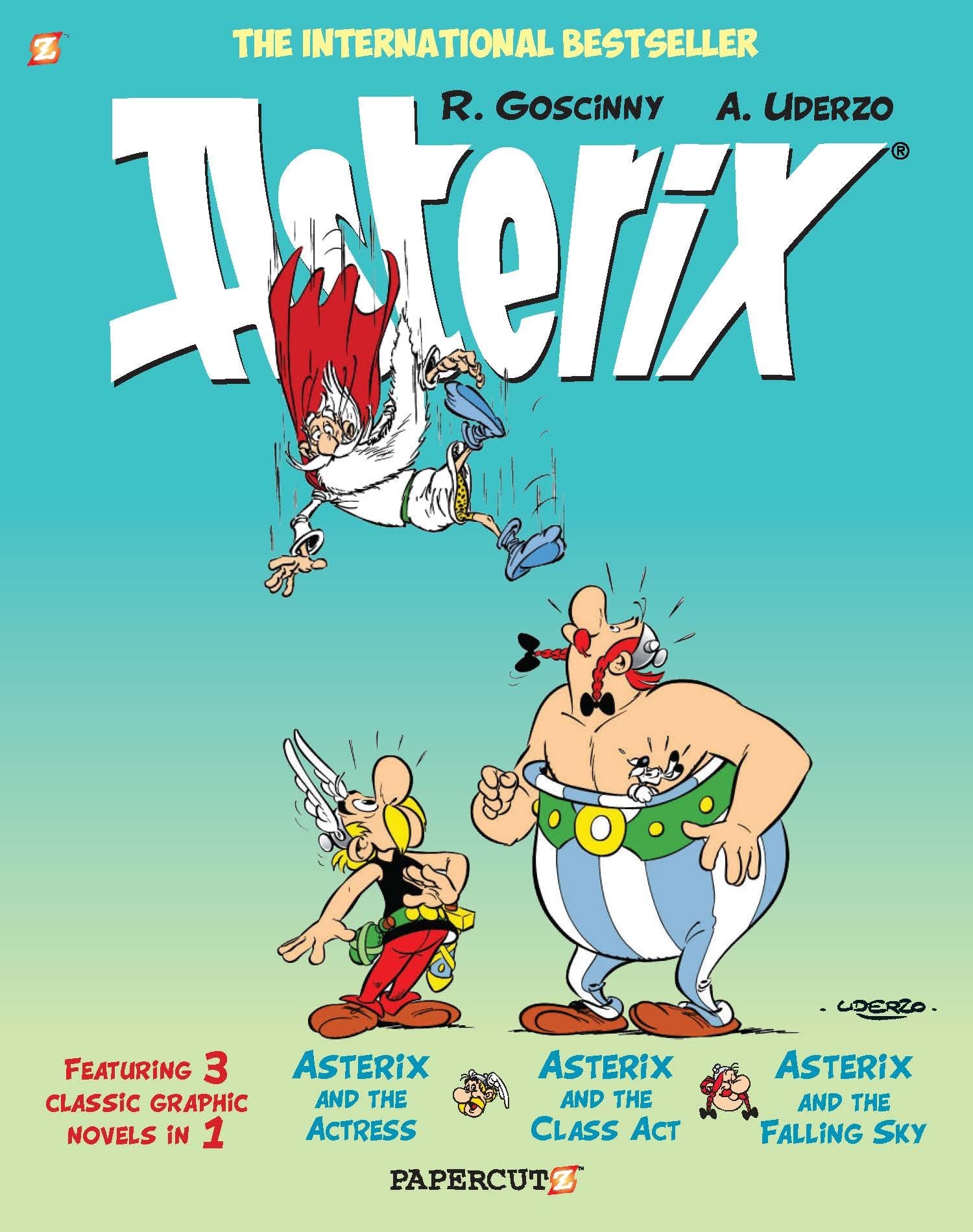 Asterix Omnibus Vol. 11: Collecting Asterix and the Actress, Asterix and the Class Act, and Asterix and the Falling Sky (11