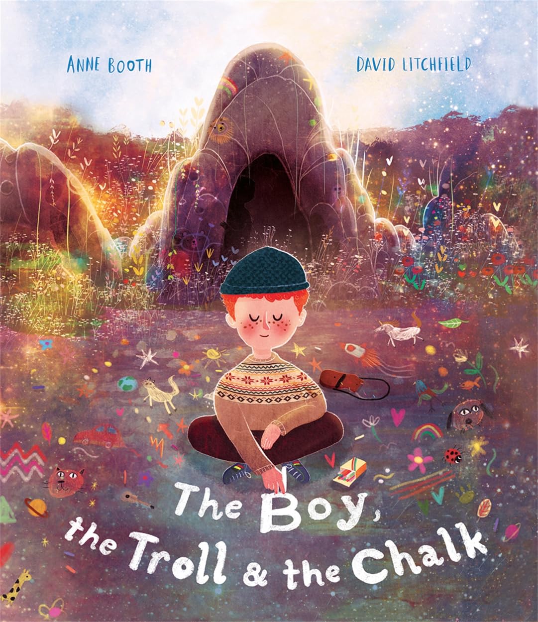 Templar Books THE TROLL, THE BOY AND THE CHALK.