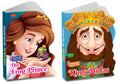 Sawan Enchanted Fairy Tale Story Books | Pack Of 2 Books | Cut Out Die Cut Shape Books (V10)