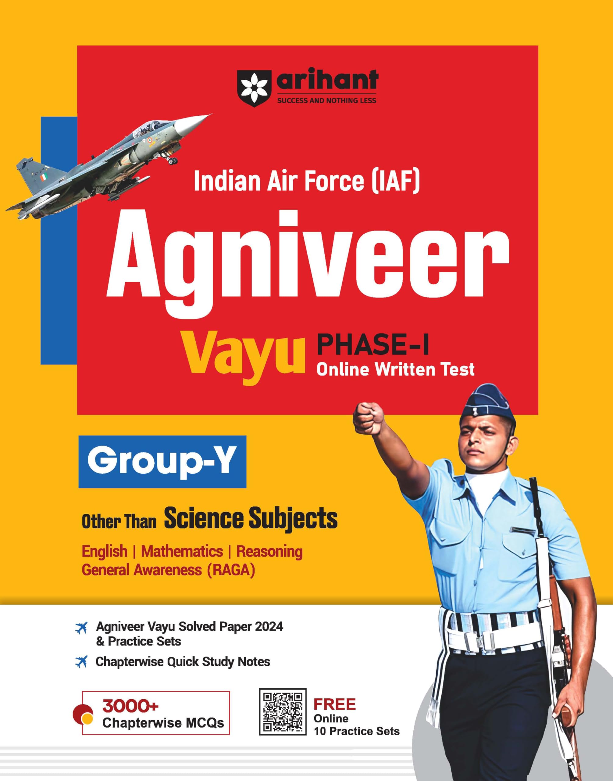 Indian Air Force (Iaf) Agniveer Vayu Phase I Online Written Test Group Y