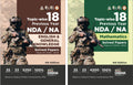 TopicWise 18 Previous Year Nda/ Na Mathematics, English & General Knowledge Solved Papers (2006  2023)  Set Of 2 Books  8Th 