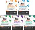 Combo (Set Of 5 Books) Go To Guides For Cuet (Ug) Science Stream  Physics, Chemistry, Biology, English & General Test 3Rd Editi