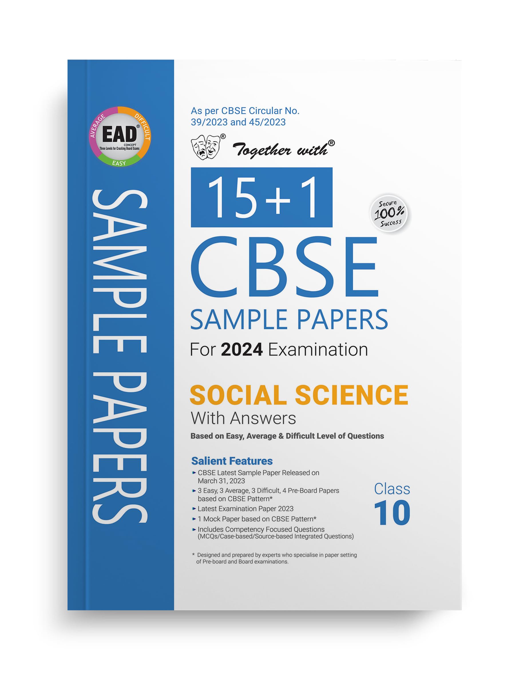Together with CBSE Sample Paper class 10 Social Science for Board Exam 2024 (Chapterwise & Topicwise)