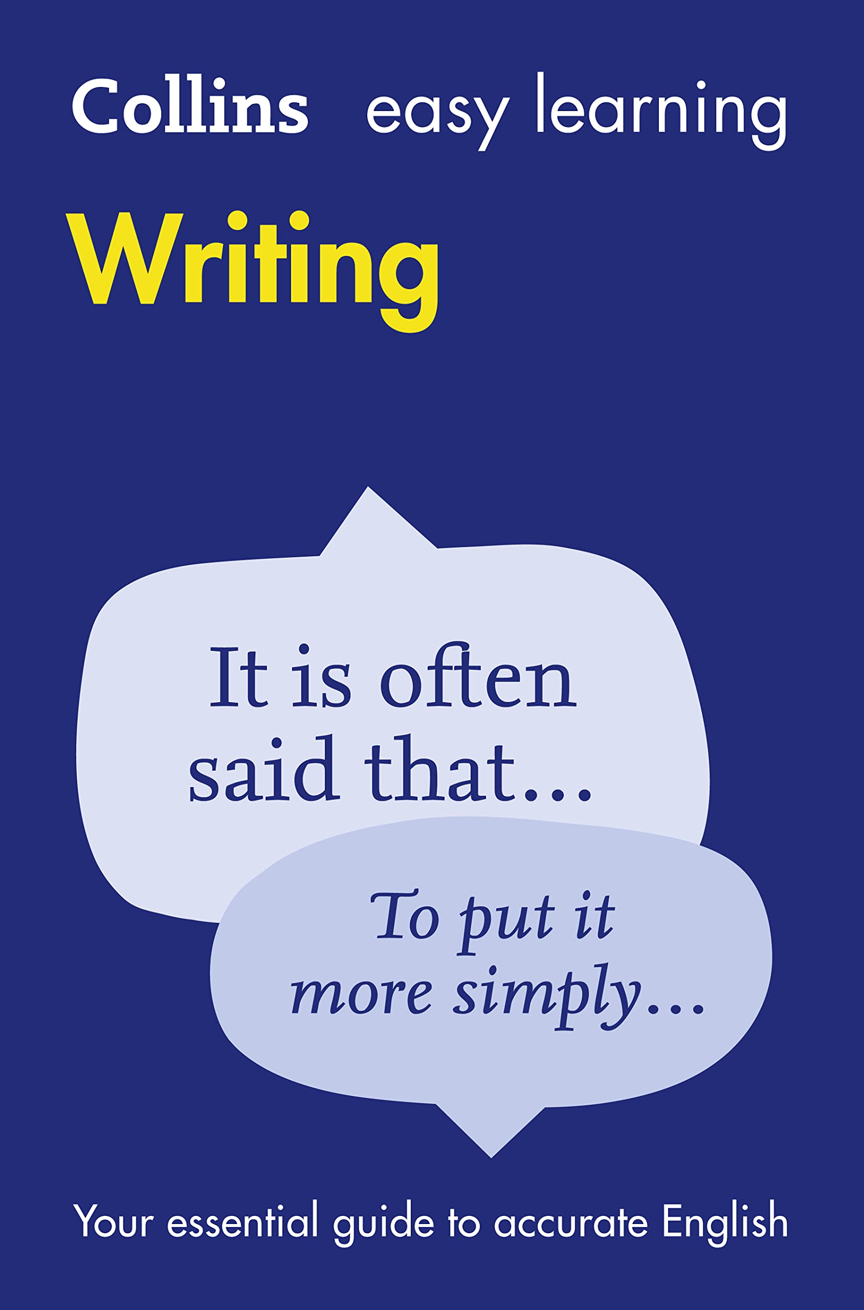Collins Easy Learning English  Easy Learning Writing