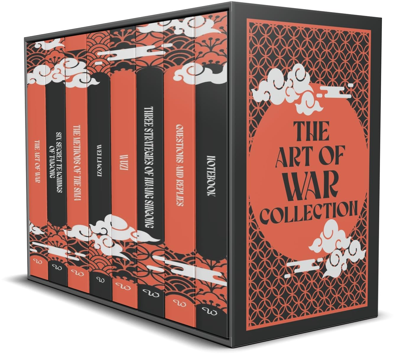 The Art of War Collection Set of 8 Books (The Art of War,NoteBook,Wuzi,Questions And Replies,Wei Liaozi,Three Strategies of Huan