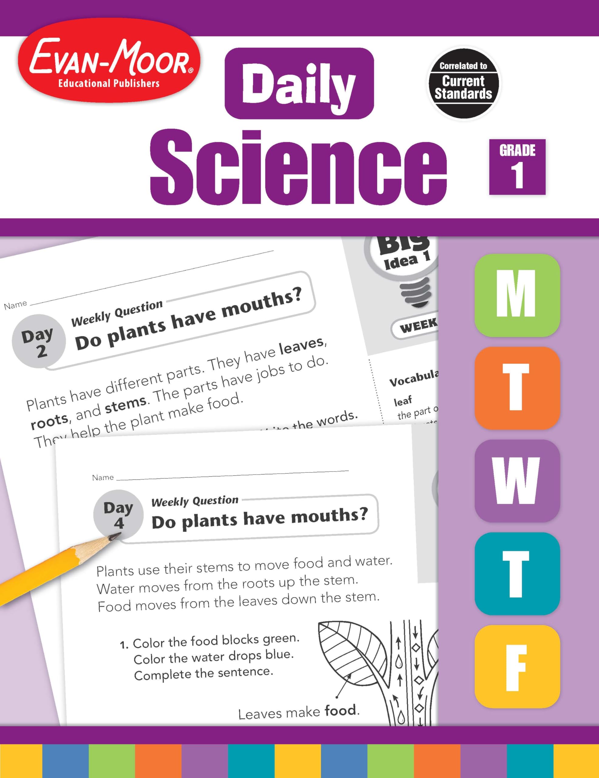 EvanMoor Daily Science Book, Grade 1