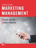 Marketing Management | 7th Edition | Rajan Saxena & Shruti Saxena