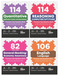 114 TopicWise Reasoning/ Quantitative Aptitude/ English/ General Awareness Solved Papers For Ibps/ Sbi/ Rrb/ Rbi Bank Clerk/ Po