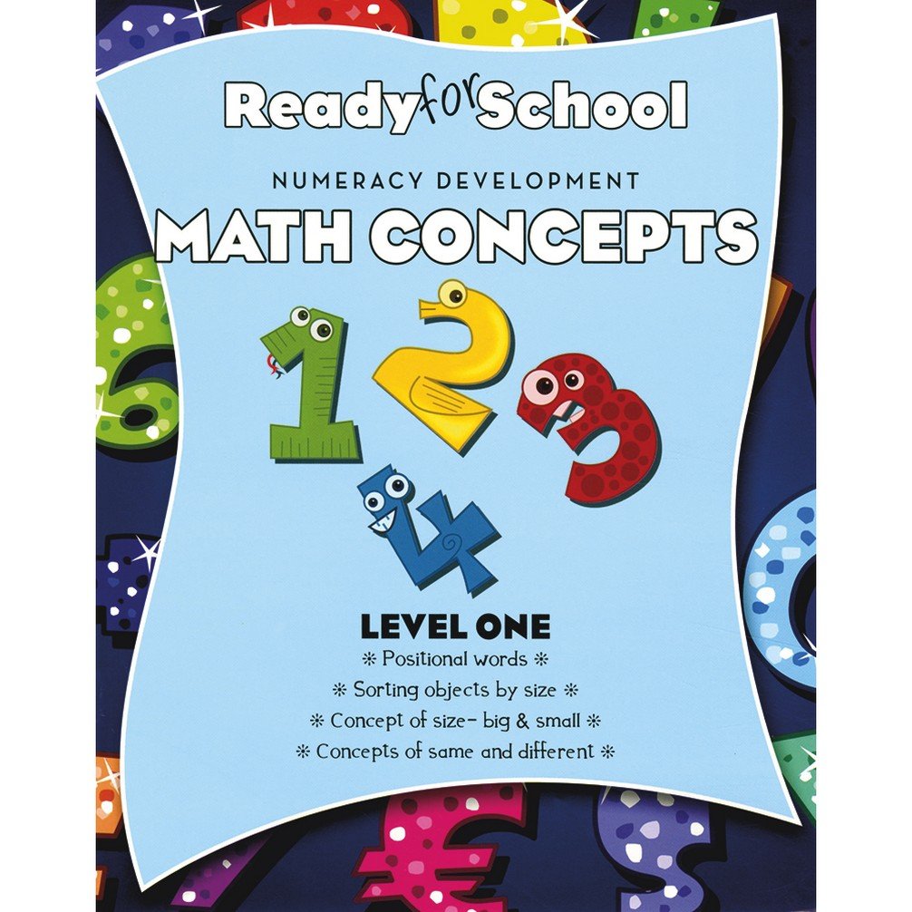 Ready for School Math Concepts Level 1 (Parragon_WorkBooks)
