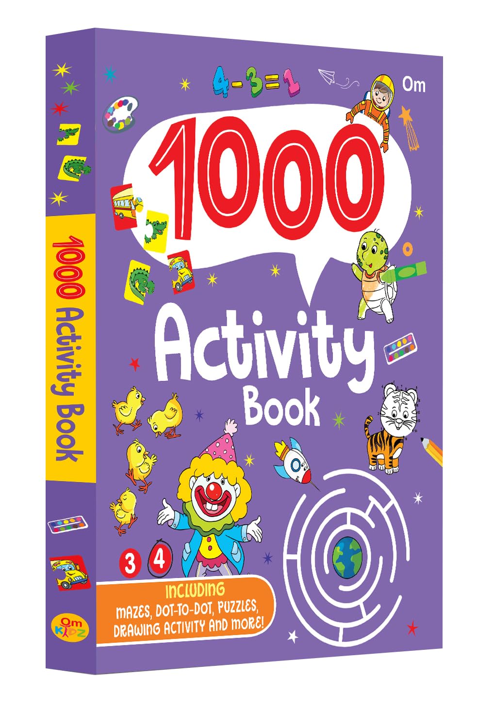 1000 Activity Book For Kids: ChildrenS Early Learning | Interactive And Fun | Skill Development | Puzzle Solving | Creativity ; 