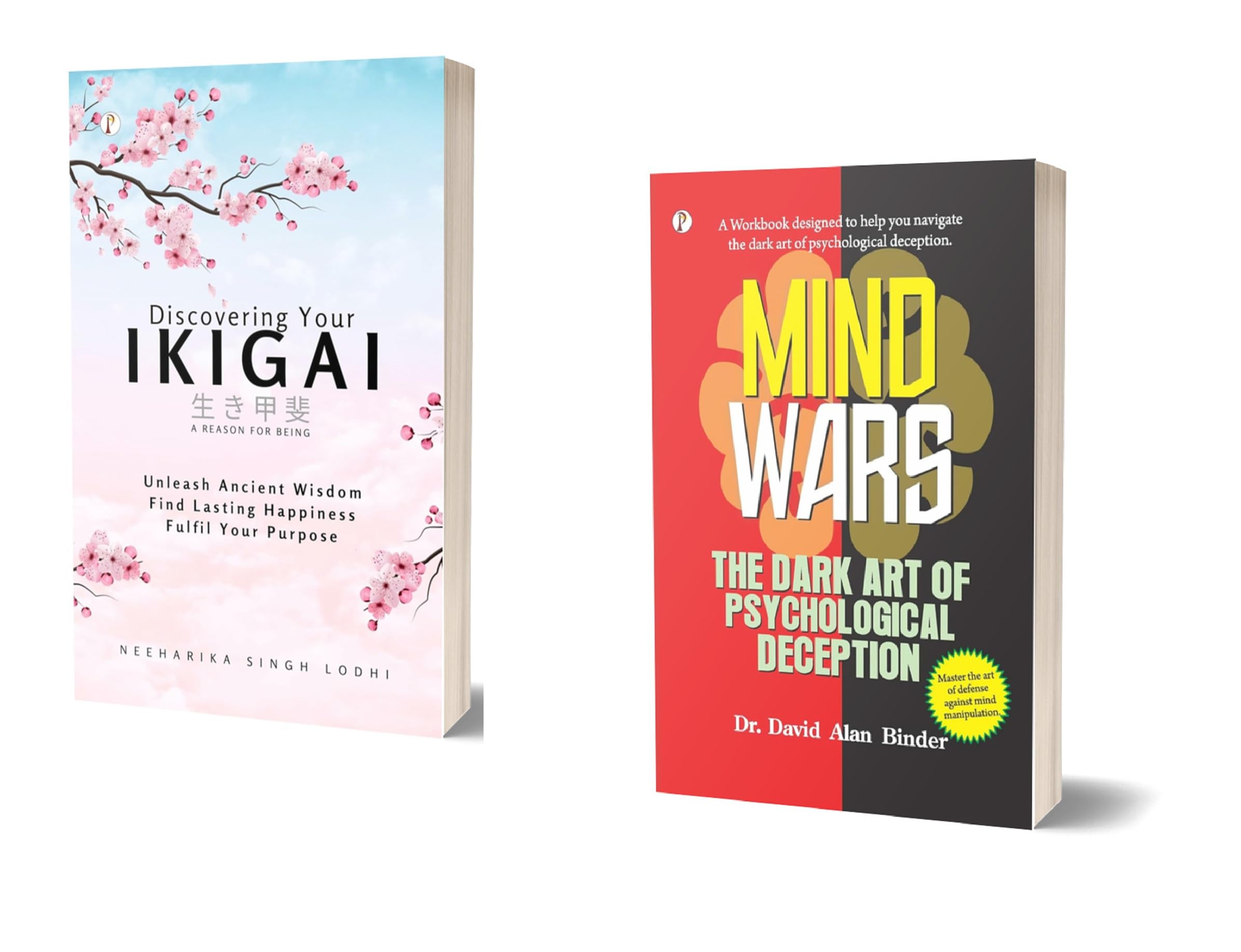 Mind Wars and Discovering Your Ikigai Combo Set of 2 Books