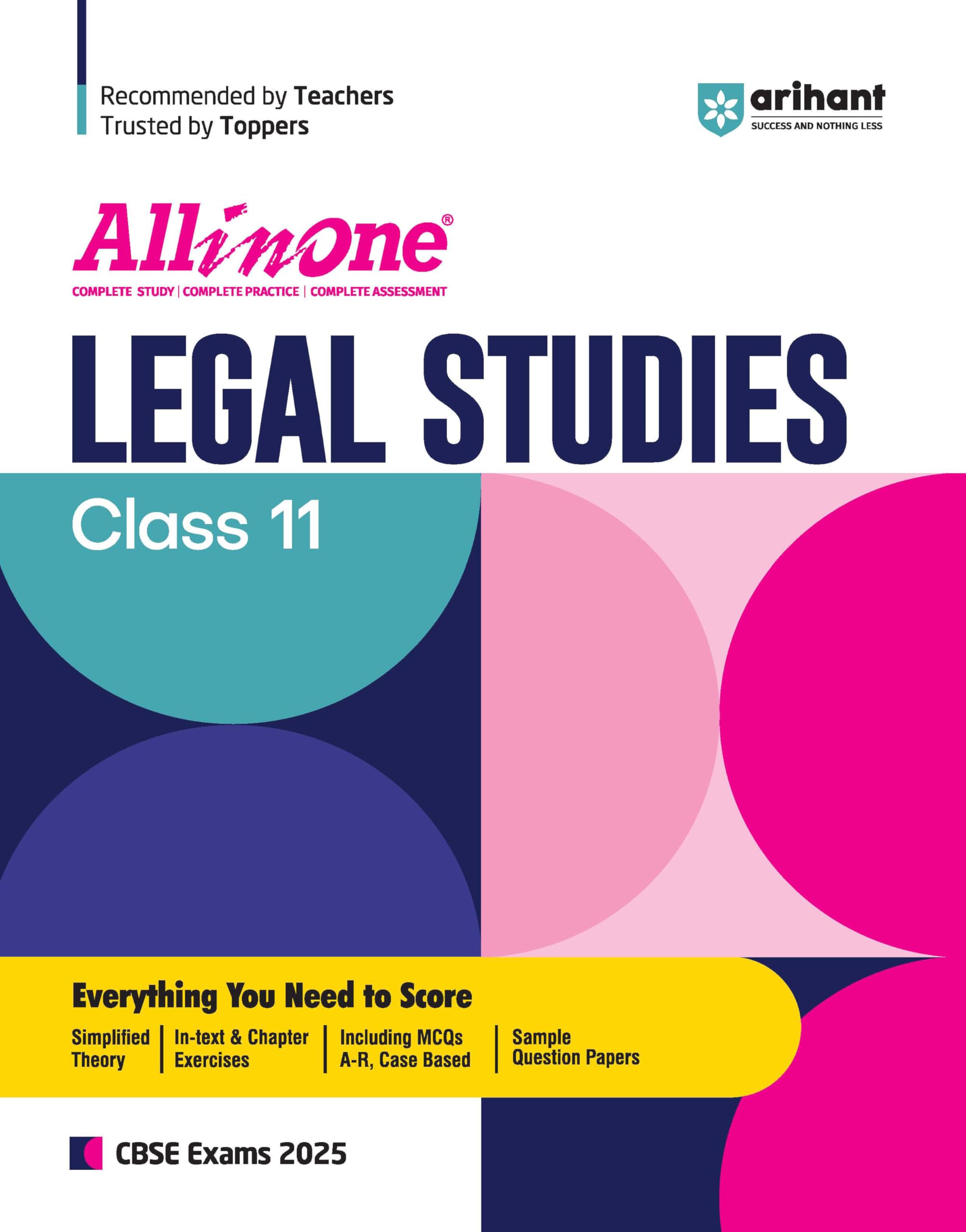 (OLD Edition) AIO CBSE Legal Studies 11th