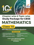 10 In One ChapterWise & TopicWise Study Package For Cbse Mathematics Class 10 With Objective & Subjective Questions 5Th Editio