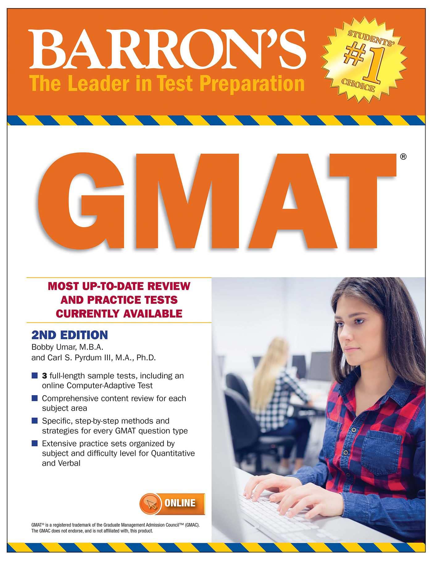 GMAT with Online Test (Barrons Test Prep)