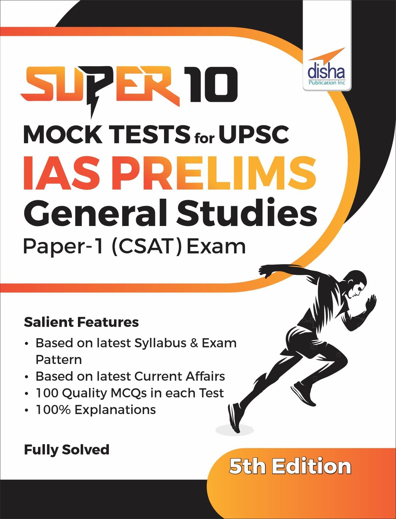 Super 10 Mock Tests For Upsc Ias Prelims General Studies Paper 1 (Csat) Exam  5Th Edition
