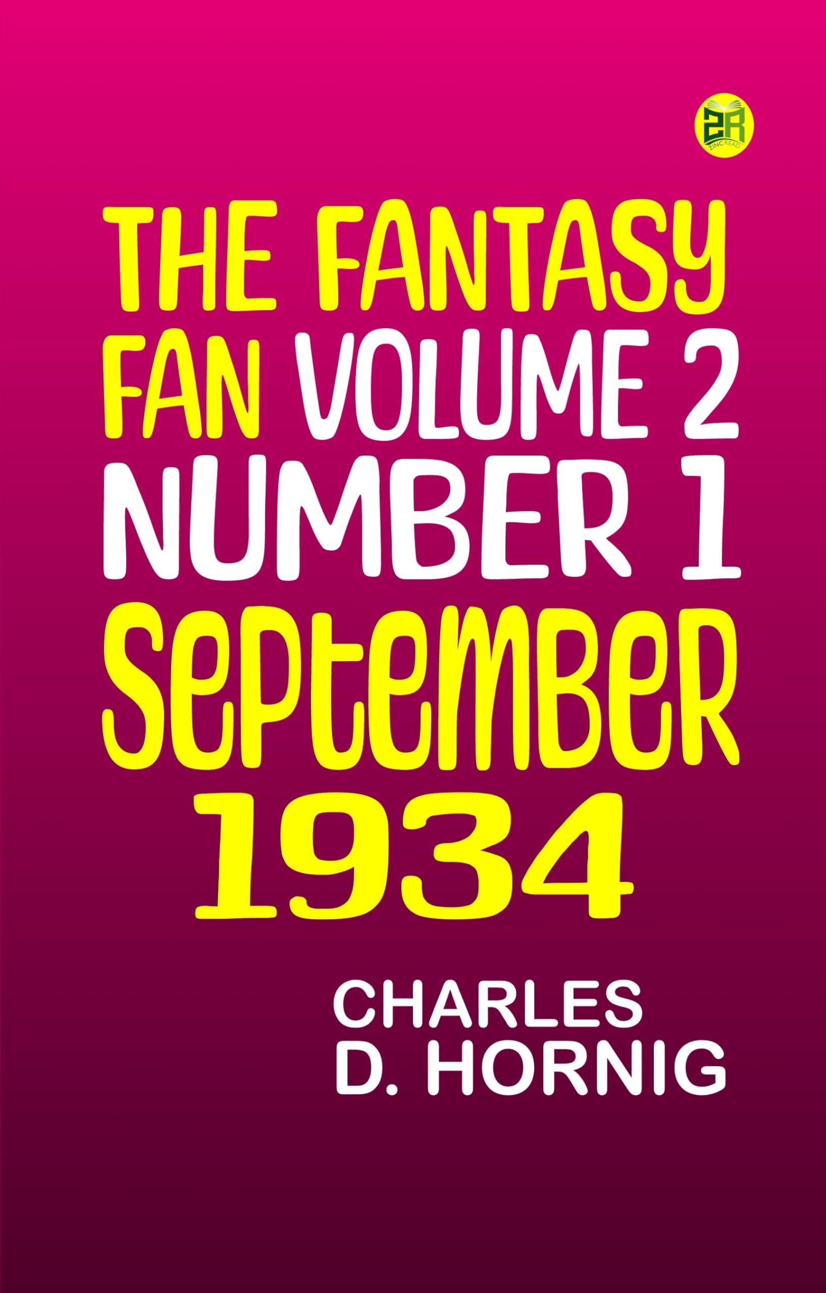The Fantasy Fan Volume 2 Number 1 September 1934
