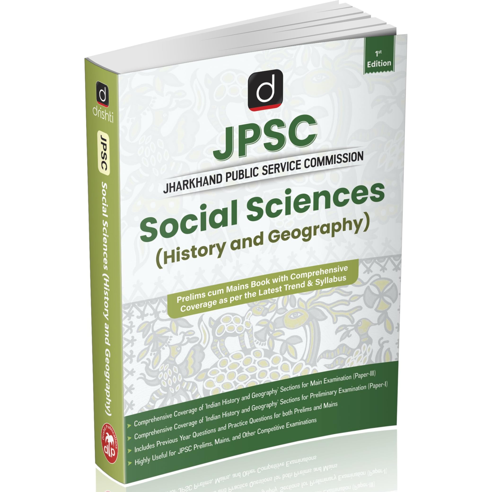 DRISHTI IAS JPSC Social Sciences History & Geography, Prelims cum Mains Comprehensive Book, As Per Latest JPSC Syllabus, Include